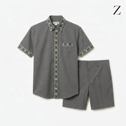 shirt and shorts lacoste