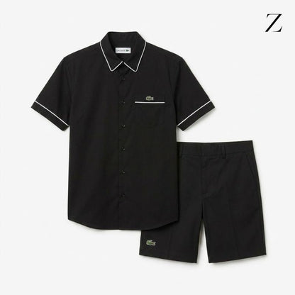 shirt and shorts lacoste
